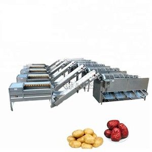 Vegetables And Fruit Grading And Sorting Production Line