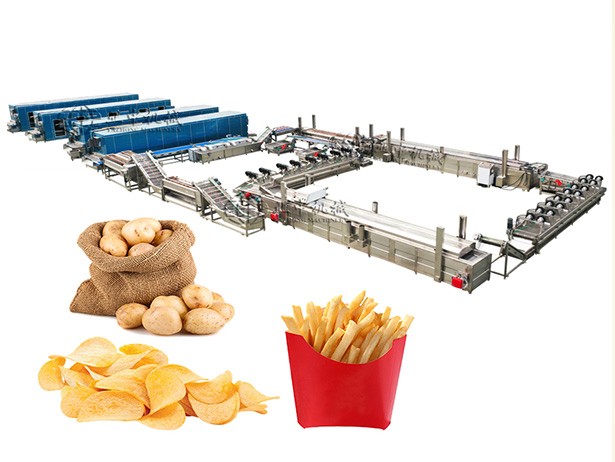 Full Automatic French Potato Chip Production Line