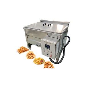 Double frame frying machine