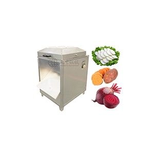 Industrial Electric Manual Feeding Vegetable Slicer Machine