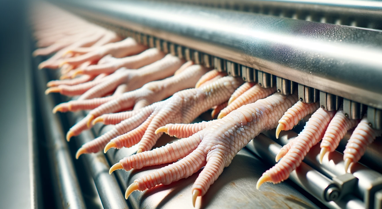 Chicken Claw Peeling Production Line