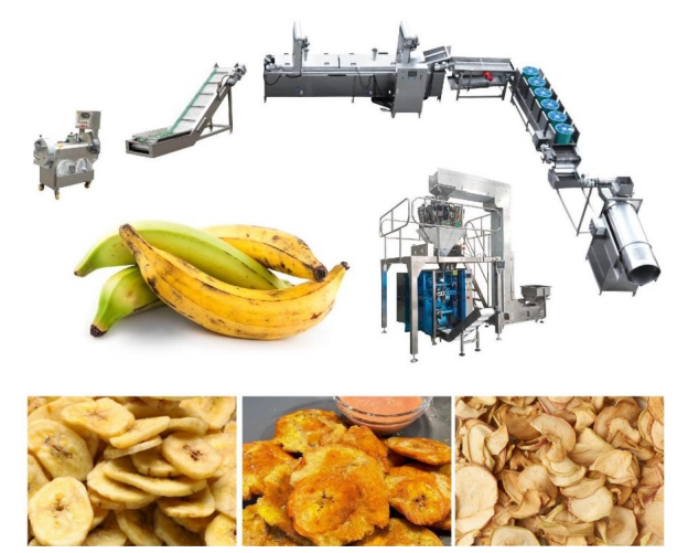 Fully Automatic Banana Chips Production Line